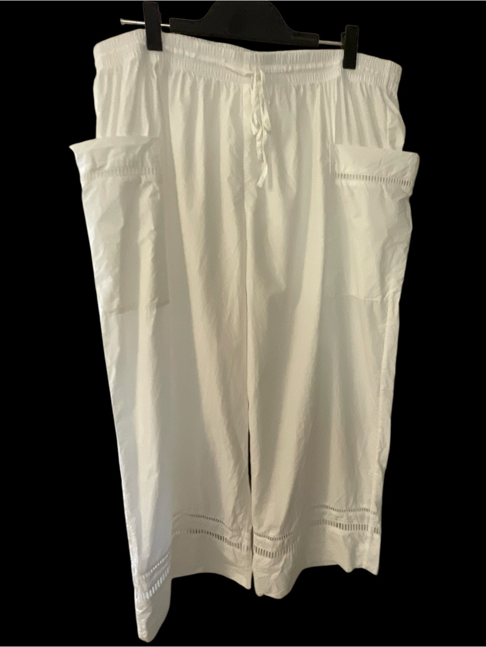 Everlane lace trim pant